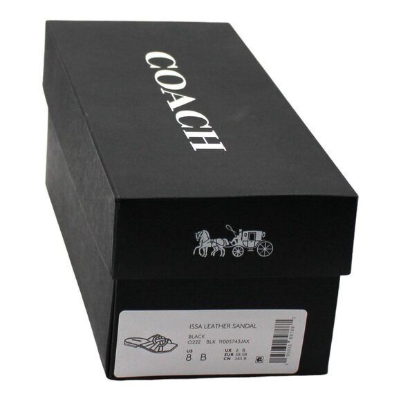 Coach Issa "C" Emblem Slide Sandals - Picture 9 of 9